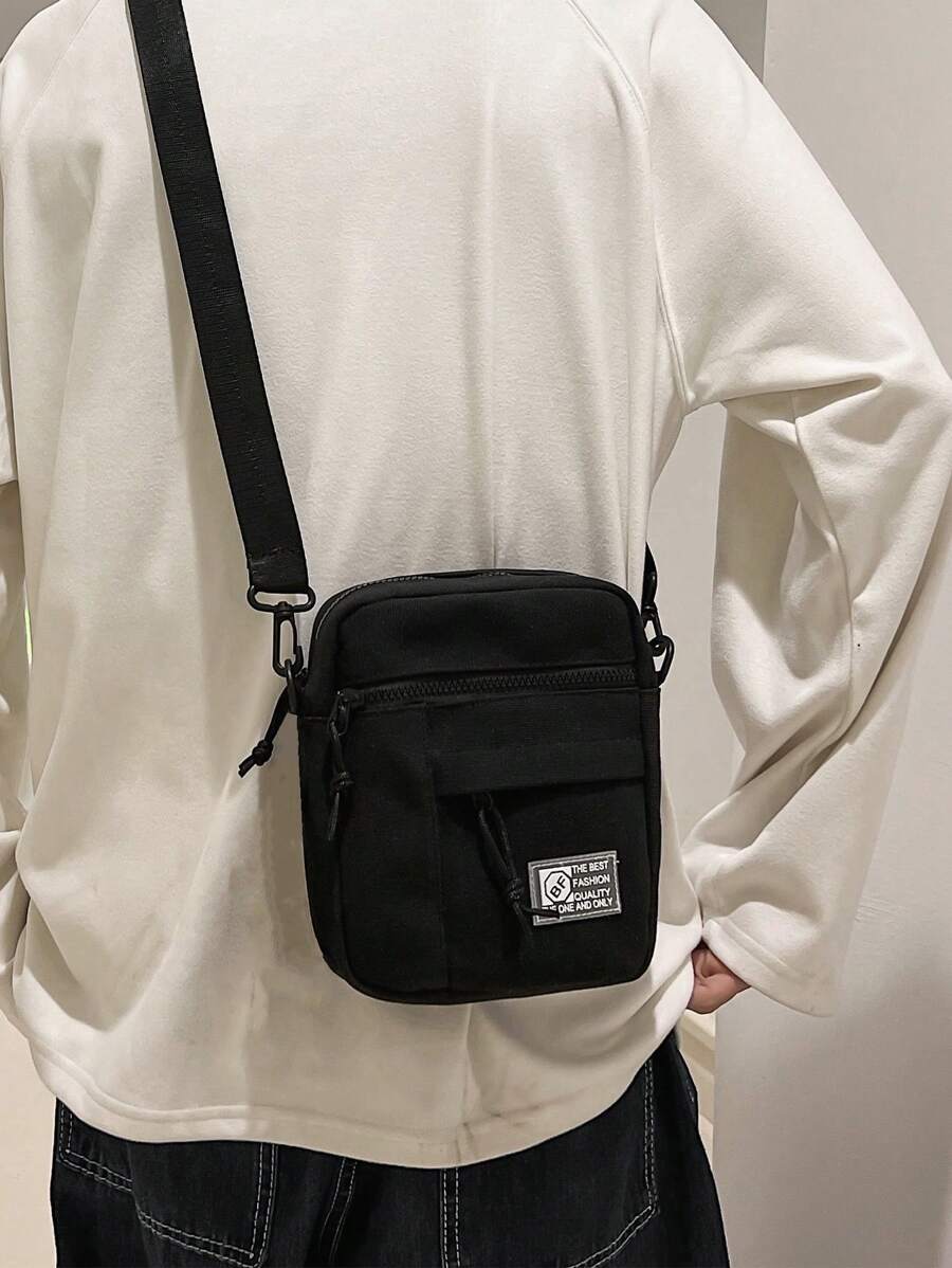 バッグ メンズ ショルダーパック 高校生、大学1年生向け マルチファンクション クロスボディバッグ、ショルダーバッグ、レジャーバッ拍卖