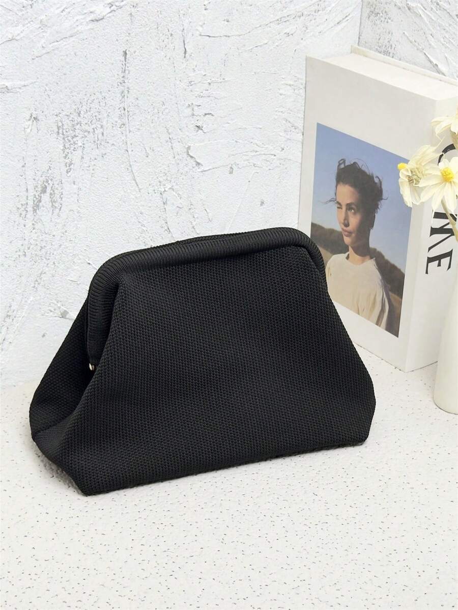 バッグ レディース クラッチバッグ 女性用クラッチハンドバッグ コスメポーチ 幾何学柄ストライプ かぎ針編み 旅行/ショッピング用拍卖