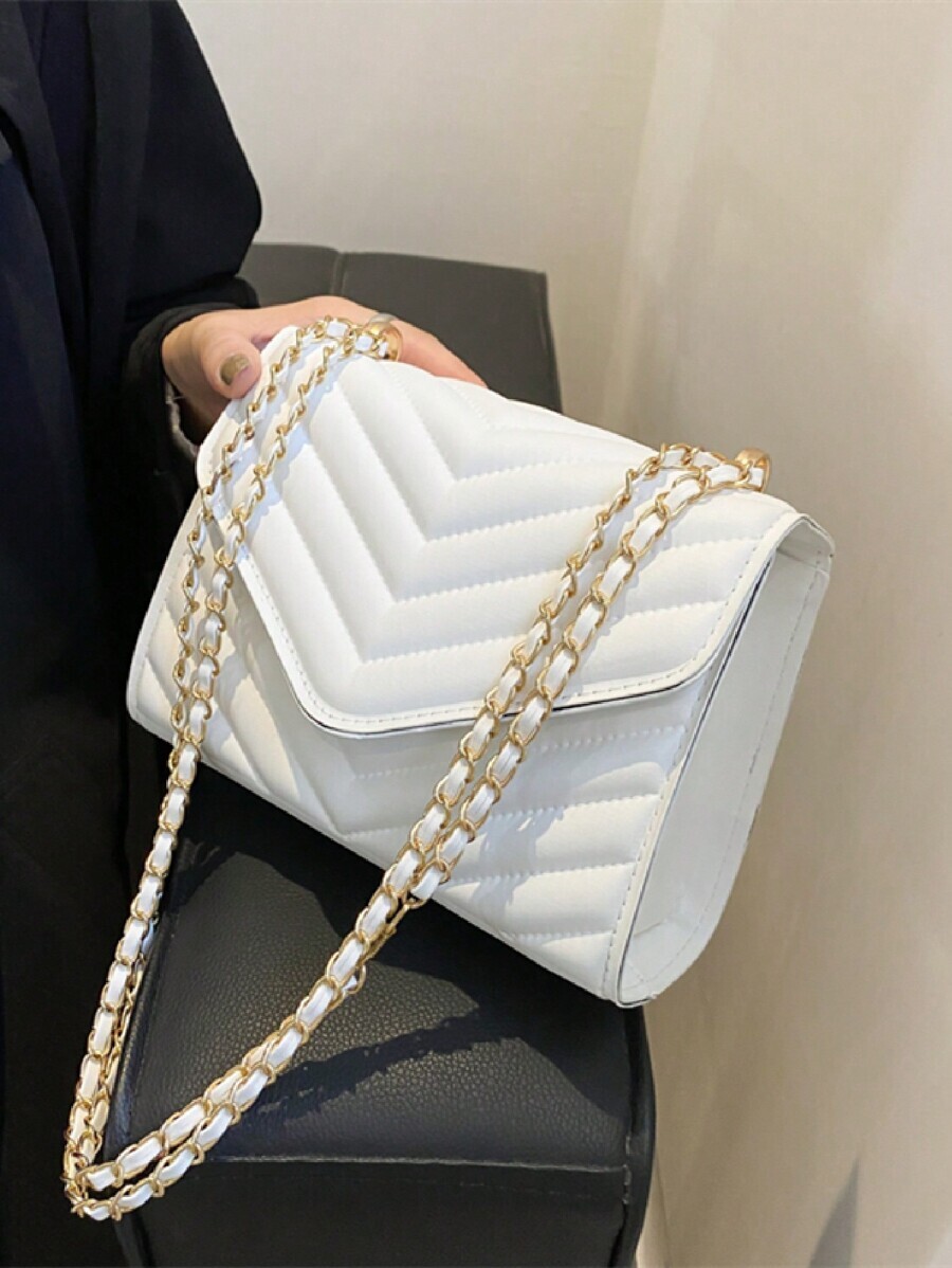 バッグ レディース ショルダーバッグ ミニ シェブロン チェーンバック クラッチバッグ拍卖