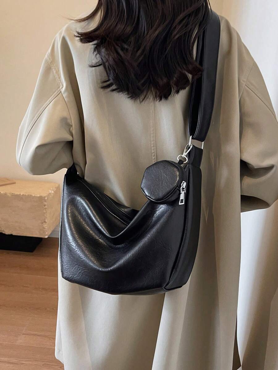 バッグ レディース ショルダーバッグ 流行の カラー カジュアル レディース ショルダークロスボディバッグ コインケース付き、ソ拍卖