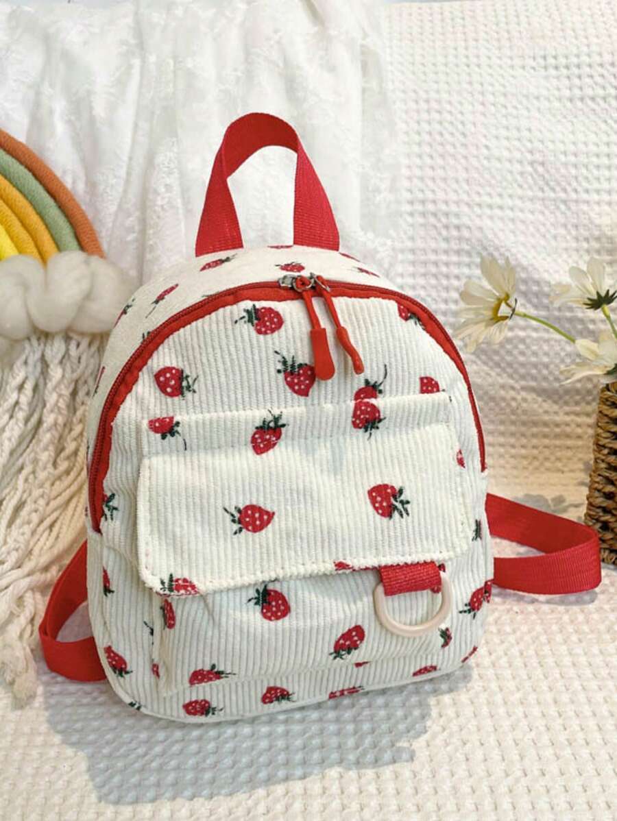 バッグ レディース バックパック 可愛らしいコーデュロイ製軽量大容量バックパック、旅行、春のお出かけ、学校への通学、小さなバッグと拍卖
