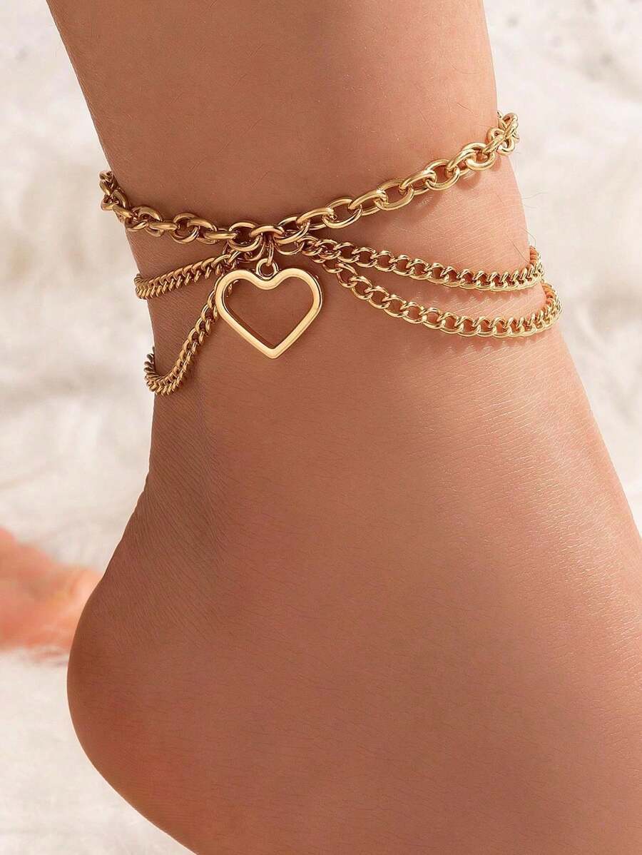 ジュエリー レディース フットアクセサリー 1個 調整可能なヒトデアンクレット (チェーン長さはカスタマイズ可能)拍卖