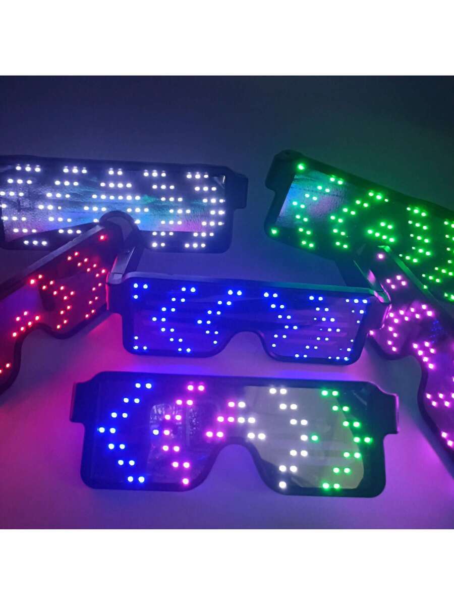 アクセサリー レディース アイアクセサリー グラス ライトアップ ダイナミック パーティーグラス フェスティバル クリスマス 充電拍卖