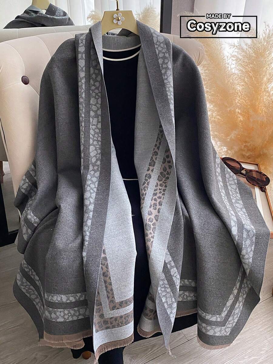 アクセサリー レディース スカーフ 1個 レディース リバーシブル フェイクカシミア カラーブロック ファッション 多用途 エアコ拍卖