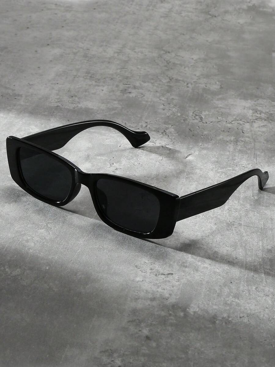 アクセサリー メンズ アイアクセサリー 1個 ファッショナブルな四角フレームのパーソナライズされたY2Kビーチキュートなファッショ拍卖