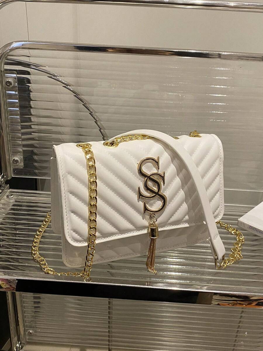 バッグ レディース ショルダーバッグ レディースファッション PU レザー キルティング ショルダーバッグ、多用途 フラップ バン拍卖