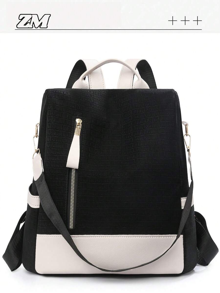 バッグ レディース バックパック 高級盗難防止バックパック レディース; 最新のパーソナライズされたレジャーソフトレザーバックパッ拍卖