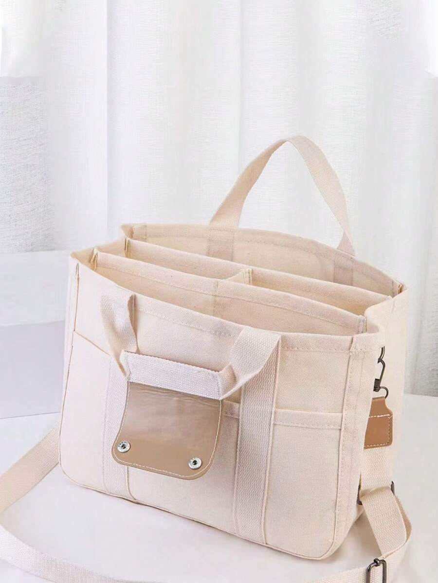 バッグ レディース ハンドバッグ 1個 大容量 多ポケット レディース ショルダーバッグ コンパートメント付きトートバッグ 丈夫な拍卖