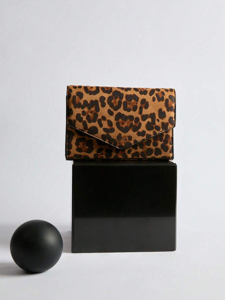 バッグ レディース ショルダーバッグ 新作ファッション レオパード柄 クロスボディ レディースバッグ スモールスクエアバッグ、レオ拍卖