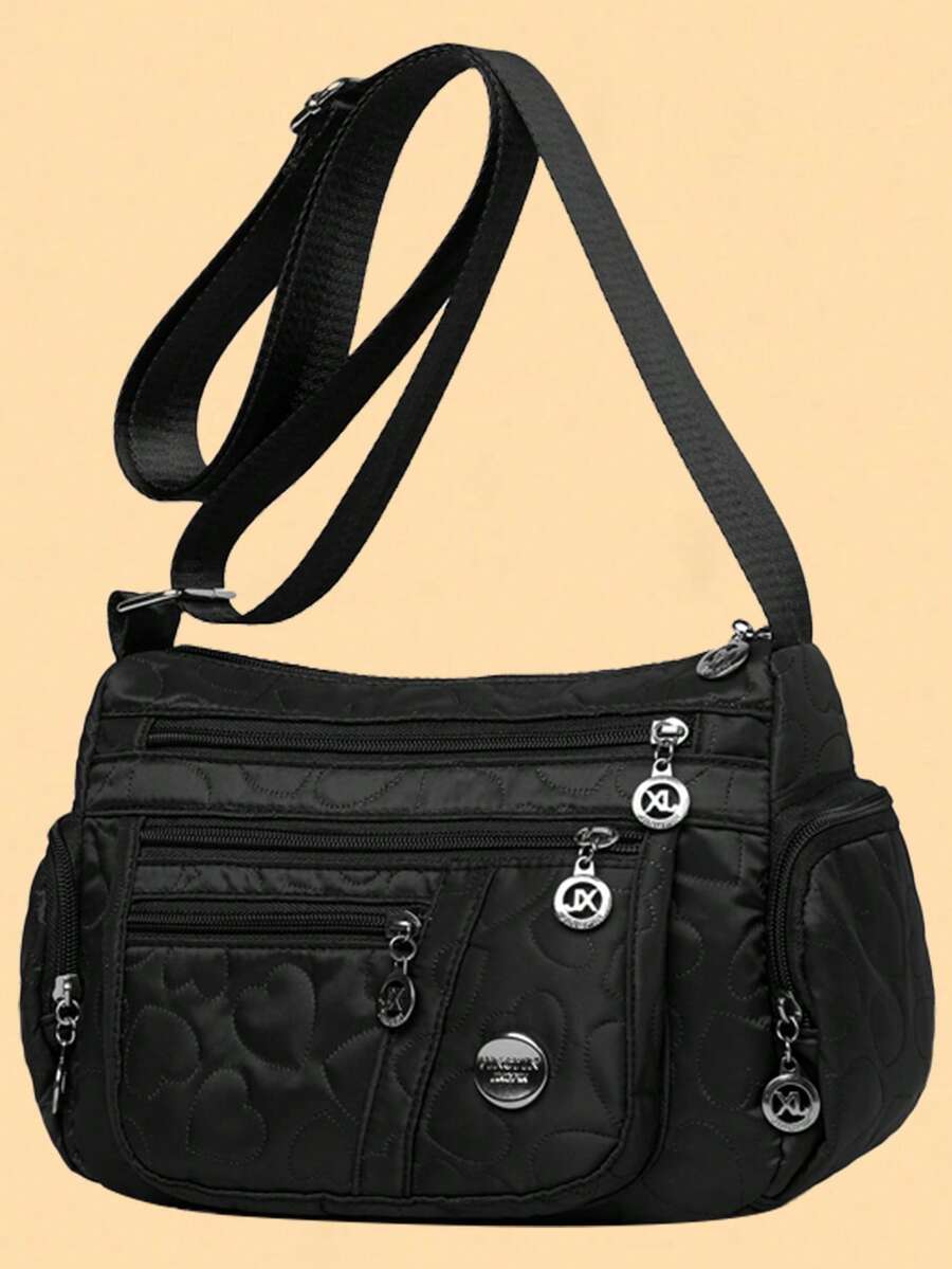 バッグ レディース ショルダーバッグ ミドル世代の女性のためのバッグ 新作 ナイロンキャンバス ショルダーバッグ クロスボディバッ拍卖