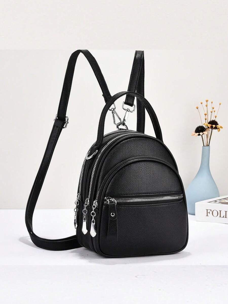 バッグ レディース バックパック 新作 ファッション レディース デュアルショルダー ミニバックパック、ショルダーバッグやハンドバ拍卖