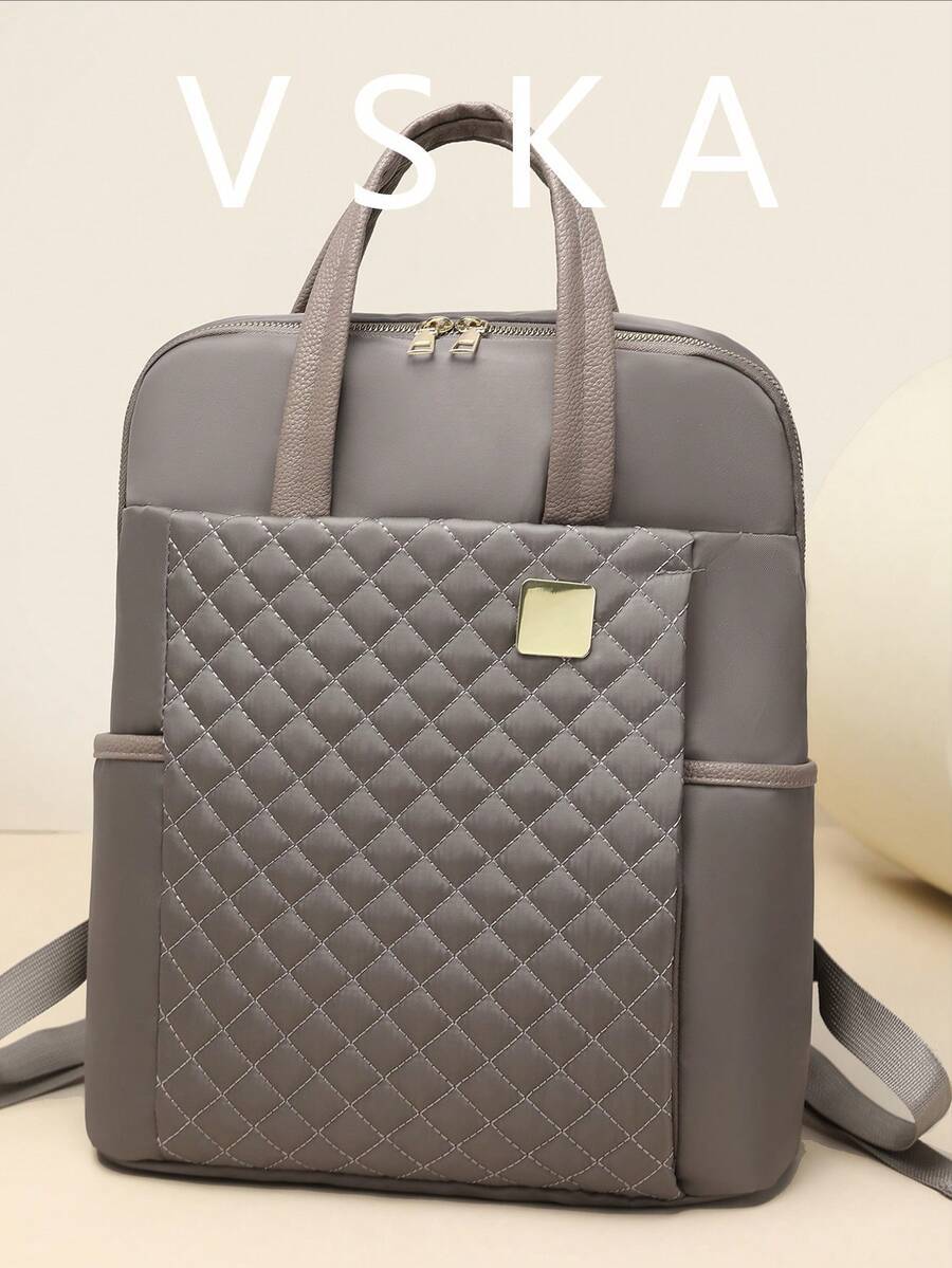 バッグ レディース バックパック 女性のオックスフォードウォータープルーフラップトップバッグカジュアルバックパック、アウトドアソリ拍卖