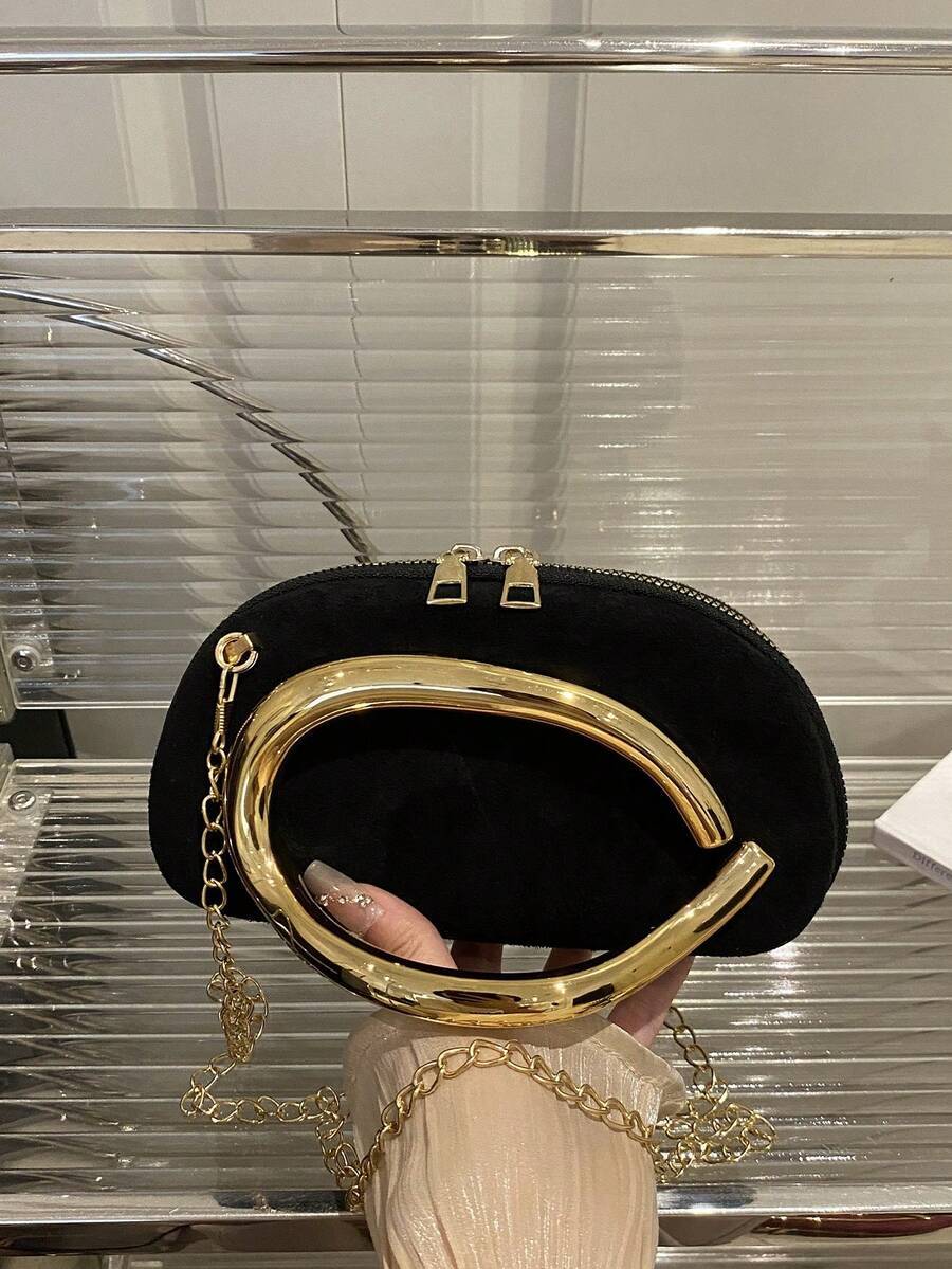 バッグ レディース ドレスバッグ バレンタインデーに最適なブラッククラッチバッグ、快適でファッショナブル、ファッションハンドバッグ拍卖