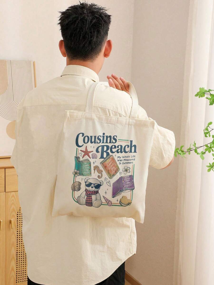 バッグ レディース トートバッグ クーシンズビーチパターントートバッグ、ショルダーバッグ、レディースショッピングバッグ、旅行や日常拍卖