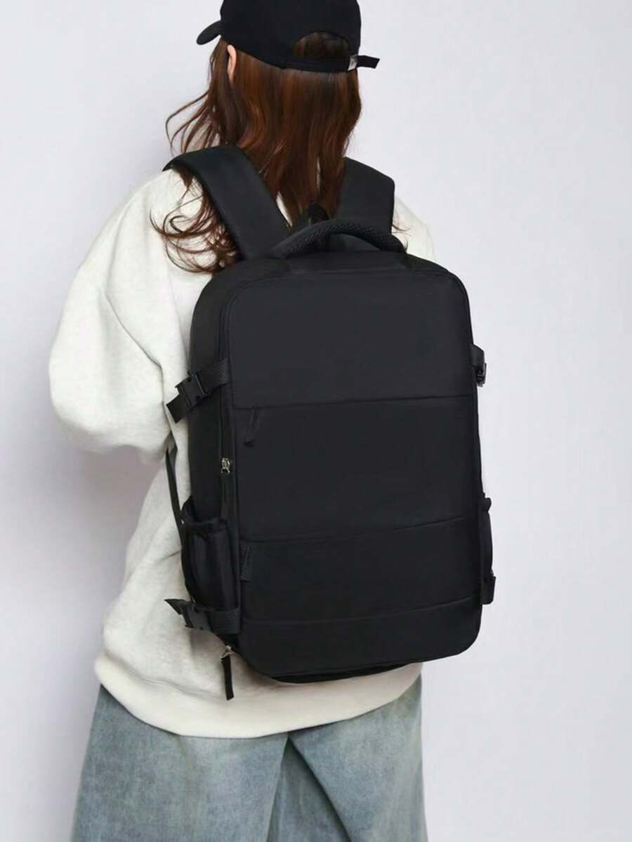 バッグ メンズ バックパック 1個 大容量バックパック シューズ収納付き、カジュアルバックパック、ポータブルノートパックバック、ハ拍卖