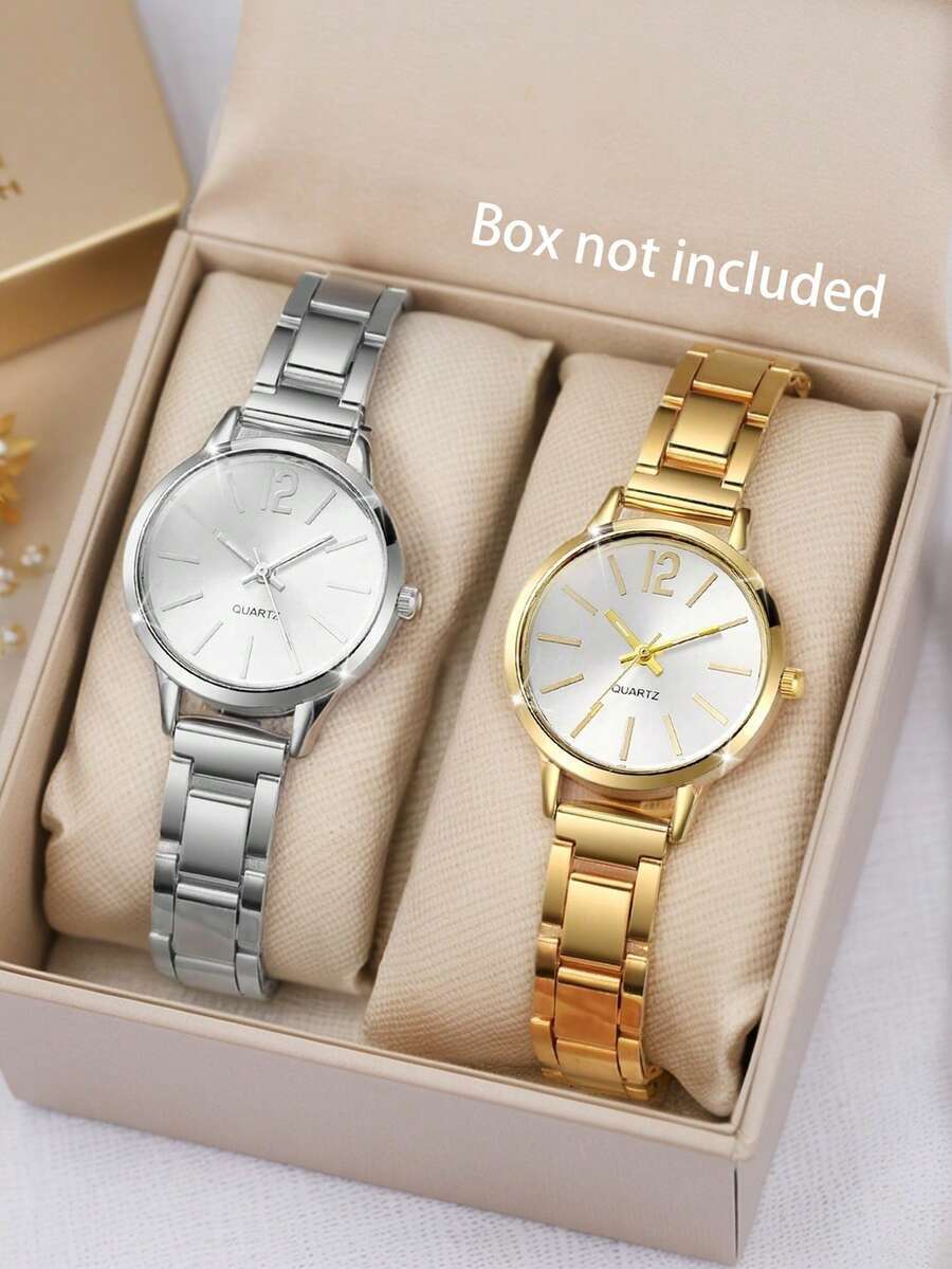 腕時計 レディース セット 女性用 スチールバンド ファッション ダイヤモンド 3眼デジタル ダイヤル クォーツ腕時計 セット (拍卖