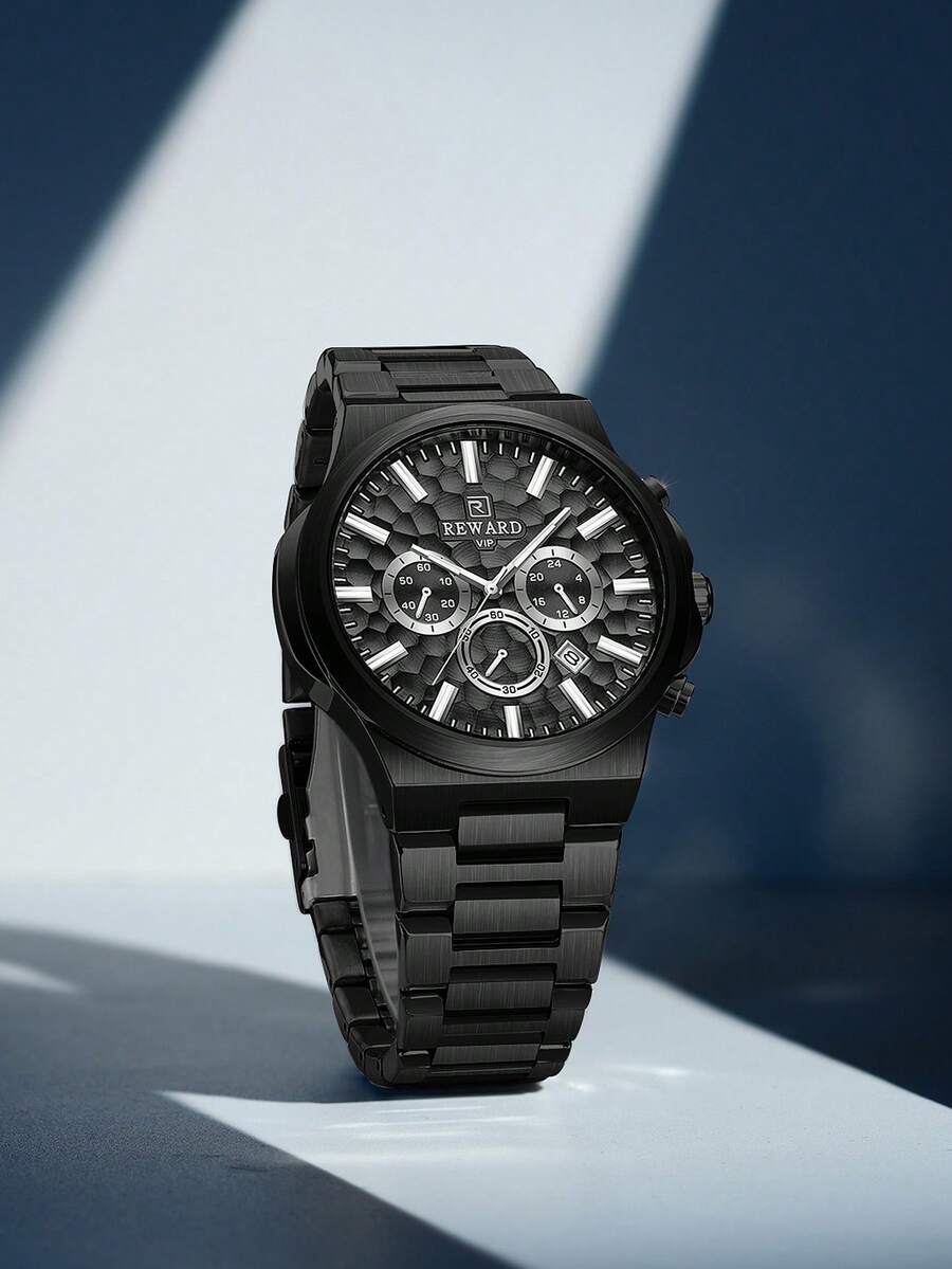 腕時計 メンズ クォーツ メンズクォーツ腕時計 ビジネスファッションスタイル タイミングカレンダー 蓄光針 多機能メンズ腕時計 高拍卖