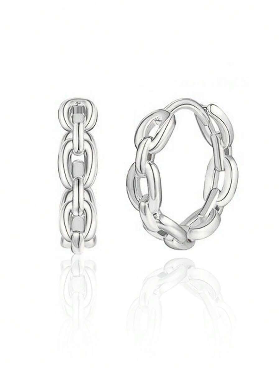 ジュエリー レディース イヤーアクセサリー 1ペア ヒポアレルジック レディース ゴールドフープピアス、小さなクラシックピアス、デ拍卖