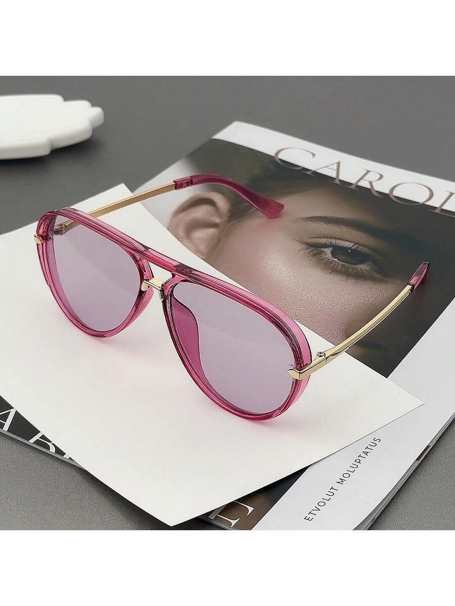 アクセサリー レディース アイアクセサリー 1個 レディース レトロ ミニマリスト ラージフレーム ファッションメガネ、ビーチや旅拍卖