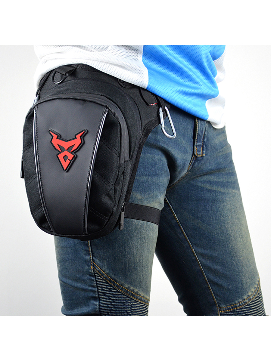 バッグ メンズ ウエストバッグ マルチファンクション オートバイ ドロップレッグバッグ オックスフォード生地 アウトドアカジュアル拍卖