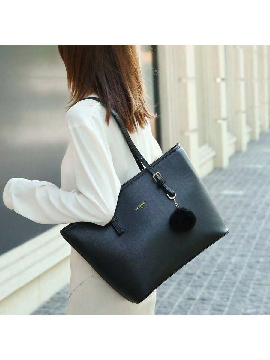 バッグ レディース トートバッグ シンプルな無地 大容量 トートバッグ拍卖