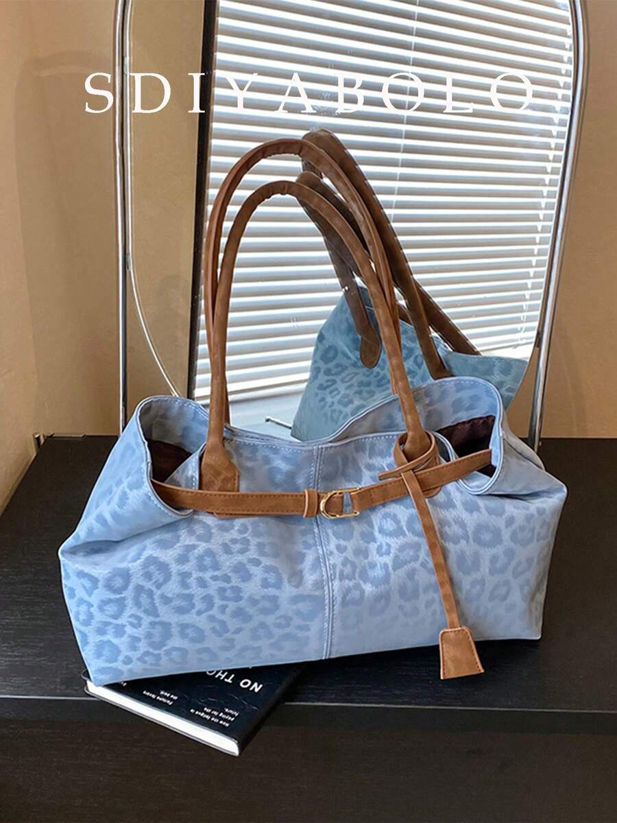 バッグ レディース トートバッグ 高品質なミニマリストスタイリッシュな大容量レディースハンドバッグ、シックなニッチデザインのトート拍卖