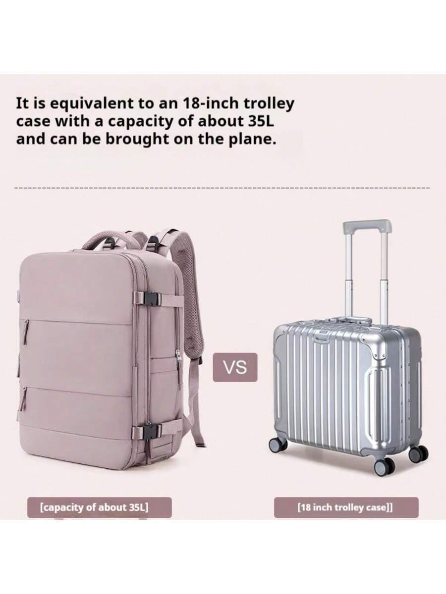 バッグ メンズ バックパック 40x20x25cm キャリーオンバックパック ライアンエア旅行用、男女兼用 14インチノートパソコ拍卖