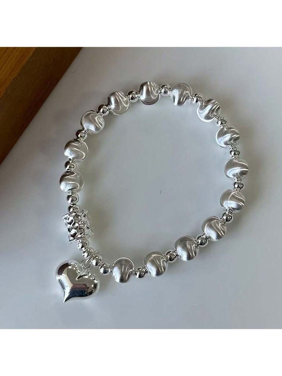 ジュエリー レディース ブレスレット チェーン 新作 スターリングシルバー ラブボールブレスレット ウィメンズ ハイエンドファッ拍卖