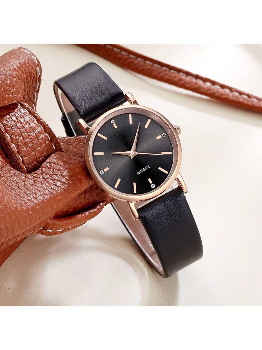 腕時計 レディース クォーツ 女性用腕時計 レザーバンド ラグジュアリー クォーツ腕時計 カジュアル ブレスレット腕時計拍卖