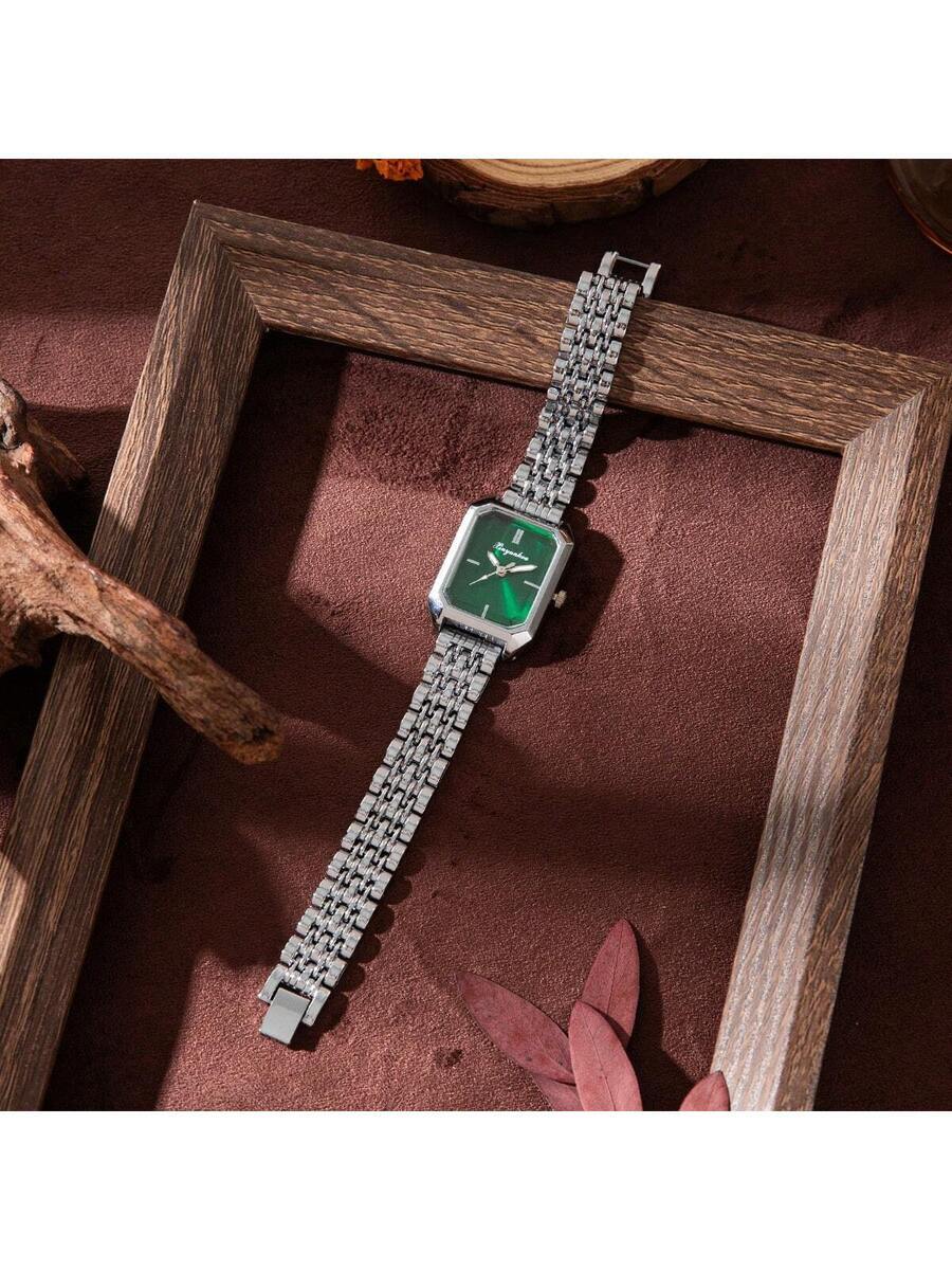 腕時計 レディース クォーツ 新作 高級 スチールバンド レディース腕時計、ファッション ミニマリスト スクエア クォーツ レディ拍卖