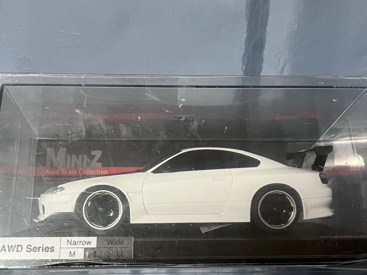 未開封  京商製  ミニッツ ボディ   日産 シルビア  S15 GTウィング  1/27拍卖