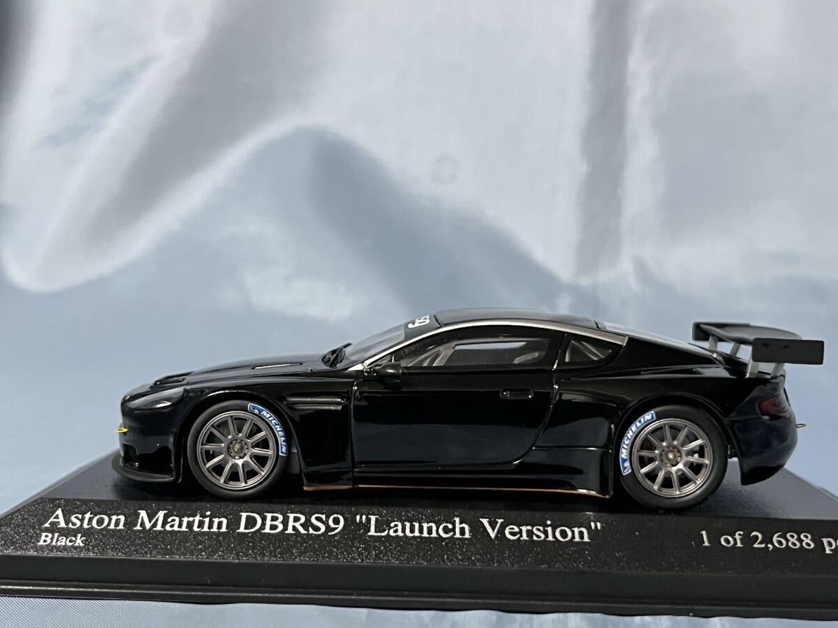 ミニチャンプス製  アストンマーチン DBRS 9 ローンチ バージョン  黒  2006年  1/43拍卖