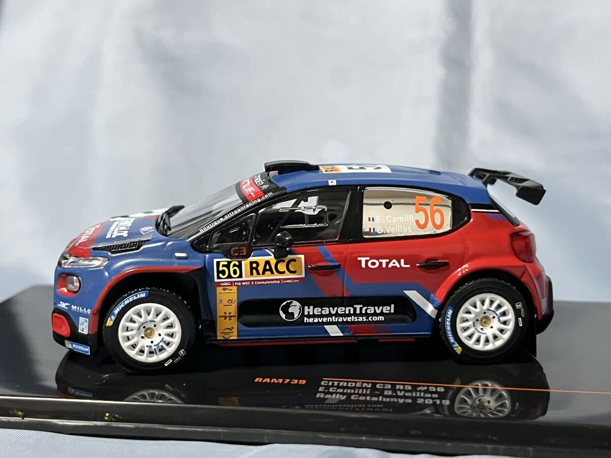 イクソ製  シトロエン C3 R5 カタルーニャ ラリー 2019年  1/43拍卖