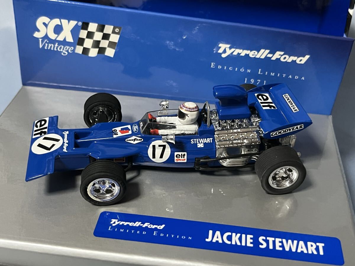 SCX製 スロットカー  F1 ティレル フォード   ジャッキー イクス  1971年  1/32?拍卖