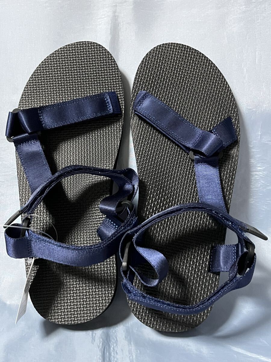 新品未使用  ABC マート  テープ サンダル 29㎝ ネイビー拍卖
