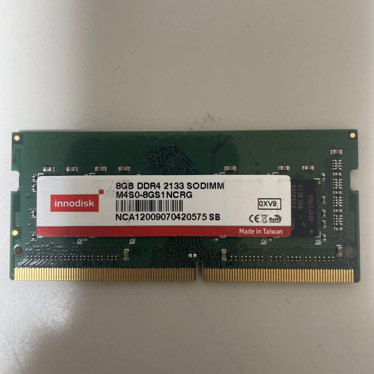 DDR4 2133 8GB ノートパソコン用メモリー動作確認済みです。拍卖