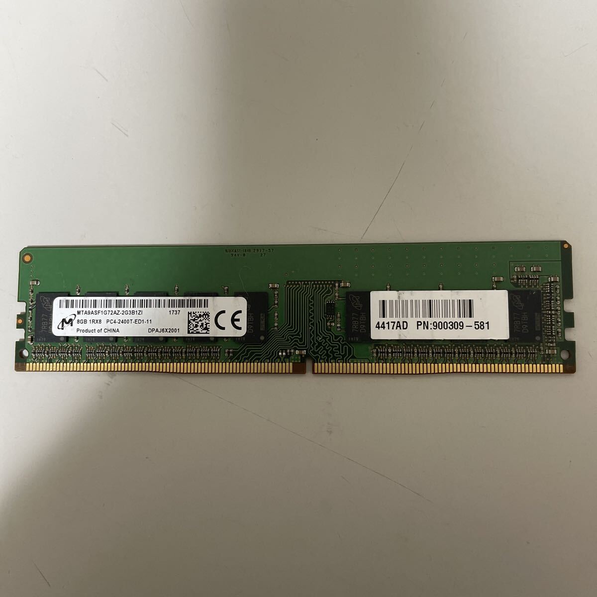 DDR4 8GB PC4-2400T DDR4デスクトップ用メモリ動作確認済みです。拍卖