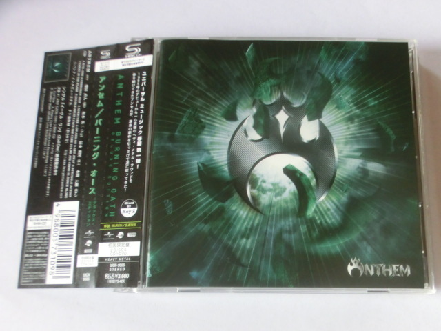 【中古 CD】ANTHEM / BURNING OATH アンセム / バーニング・オース CD+DVD 初回限定盤拍卖