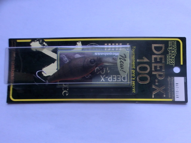 新品未開封 メガバス ディープX DEEP-X 100 2002 MAT-CLAW MEGABASS拍卖