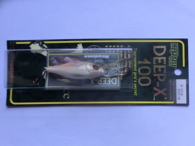 新品未開封 メガバス ディープX DEEP-X 100 2002 GP STAIN-REACTION MEGABASS拍卖