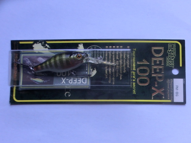 新品未開封 メガバス ディープX DEEP-X 100 2002 PM-BG MEGABASS拍卖