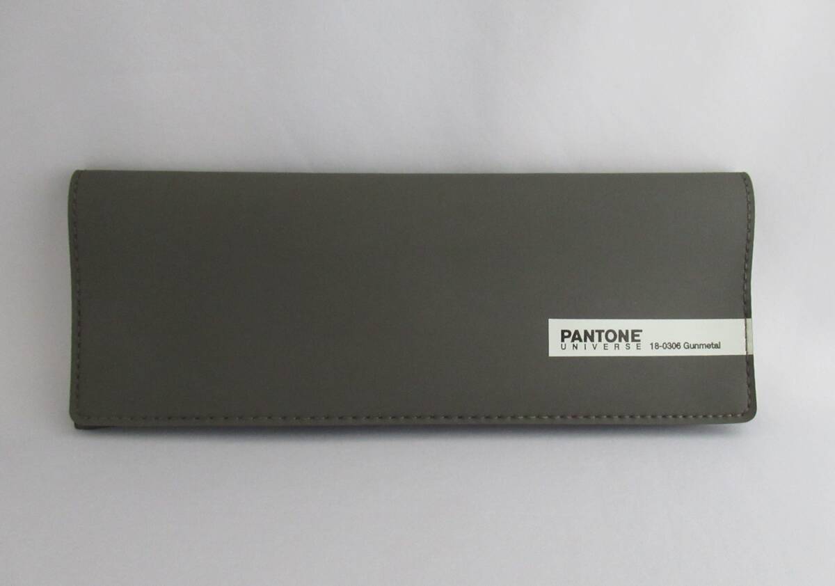 PANTONE UNIVERSE/パントン ユニバース/パントンユニバース◇ケース ペンケース 18-0306 Gunmetal ガンメタル MADE IN FRANCE フランス製拍卖