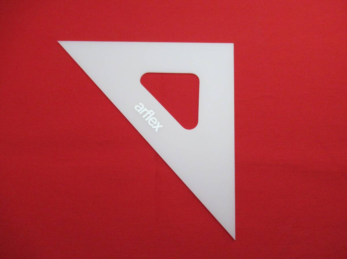 レア 希少★arflex/アルフレックス◆定規 三角定規 ロゴ入り ロゴ かなり珍しいものだと思います拍卖