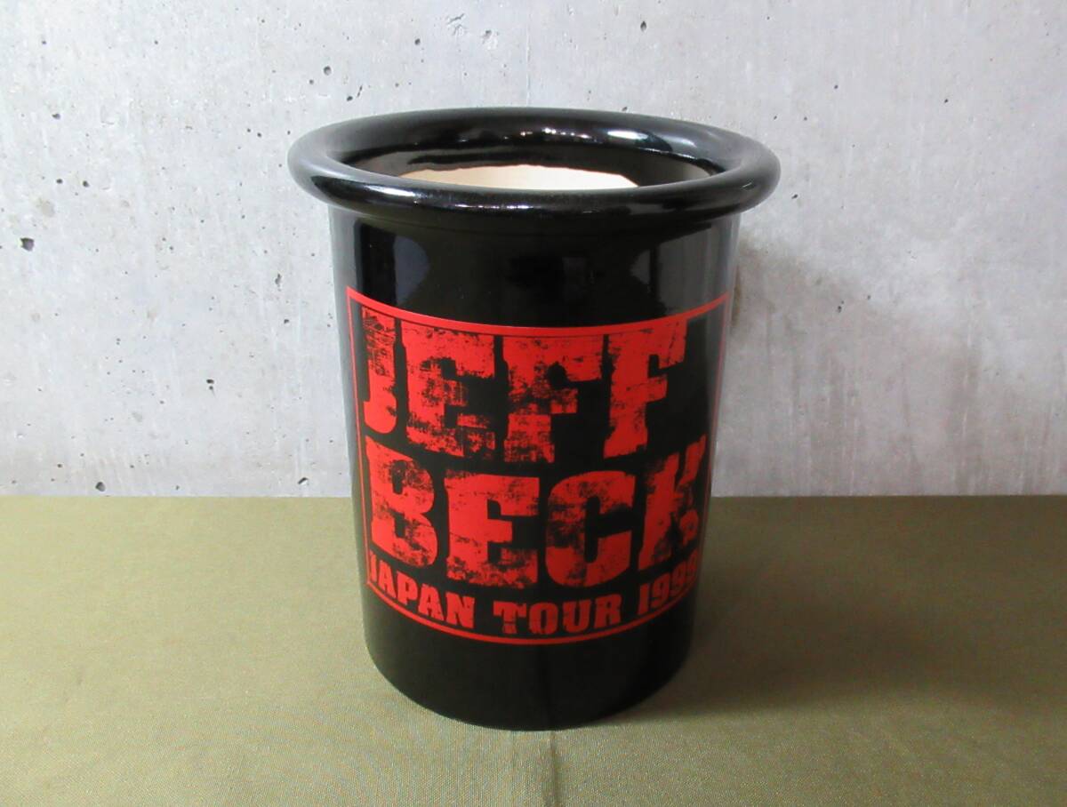 1970~80'S VINTAGE アンティーク★ベース ポット 鉢 観葉植物 多目的 JEFF BECK ジェフ・ベック ステッカー カスタム 雰囲気抜群拍卖