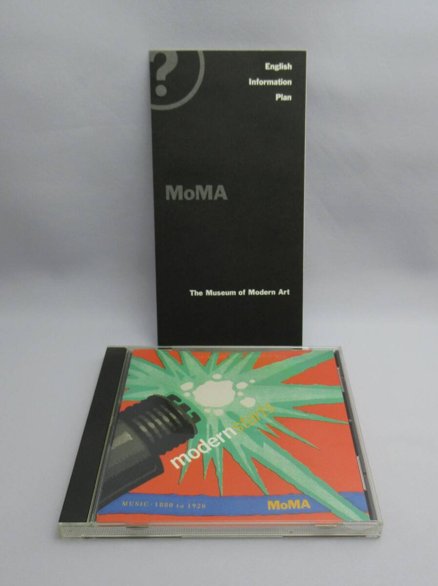 MoMA/モマ/ニューヨーク近代美術館◆CD modern stars MUSIC・1880-1920 museum music 近代音楽の始まり MM104拍卖