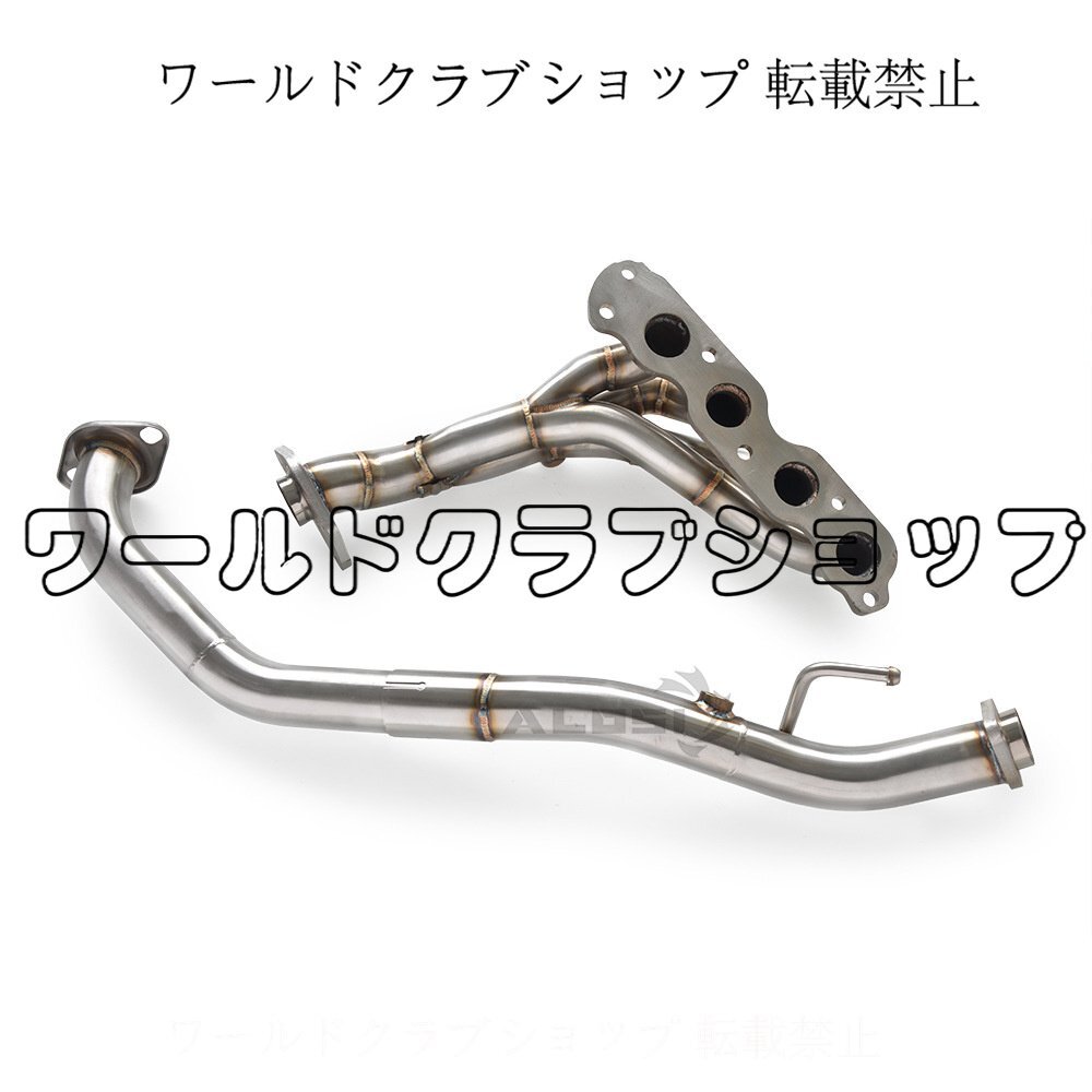 スズキ ジムニー 1.5L(2018-2023)対応 ALOSI ステンレス製 エキゾーストマニホールド ダウンパイプ拍卖