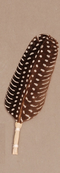 茶道具 茶箱 小羽根 ホロホロ鳥 茶箱用 chabako31-032 注)画像は見本です。拍卖