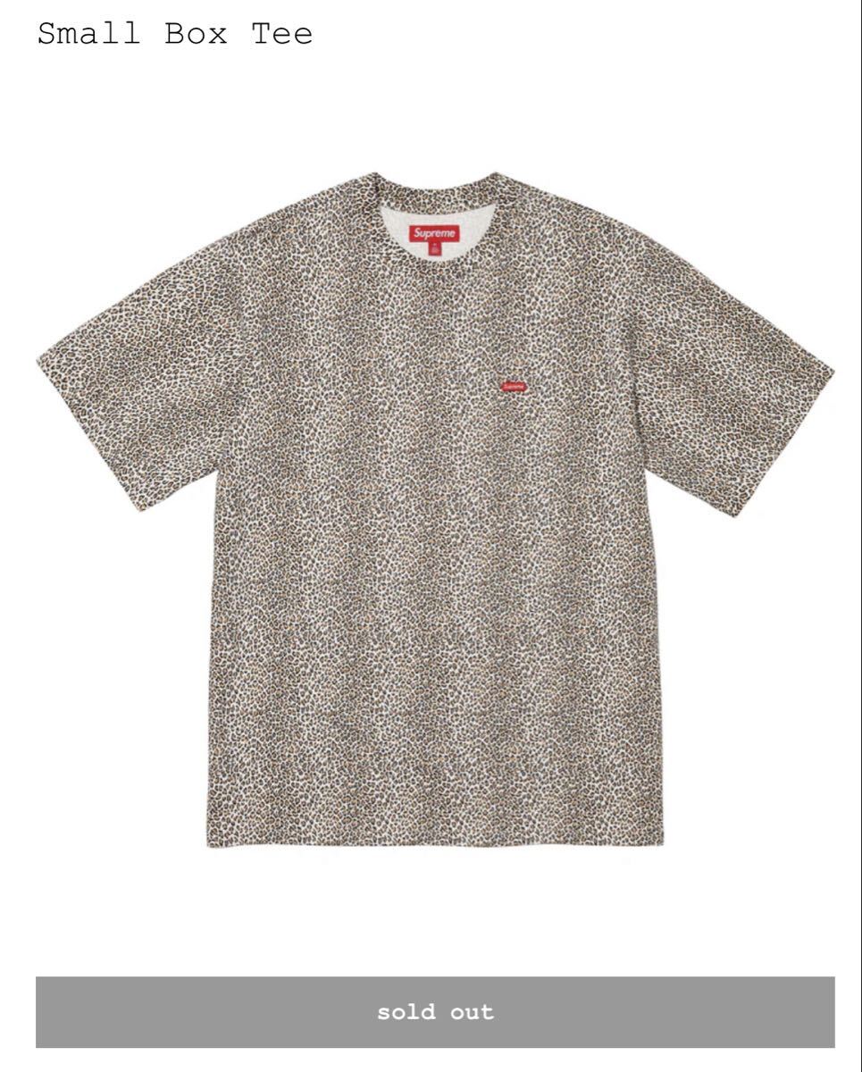 ☆Supreme Small Box Tee Leoprd L Tシャツ シュプリーム 新品 送料込拍卖