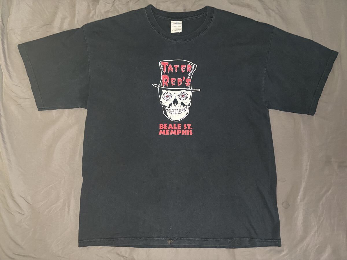 Tater Reds Mojo Choppers グッドプリント Tシャツ 古着 GILDAN XLサイズ拍卖