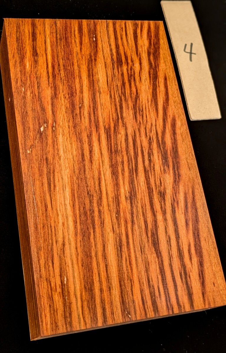◆桜 サクラ スポルテッド ブロック材◆ ペンブランク ハンドル材等◆ 222mm×126mm×46mm ④◆拍卖